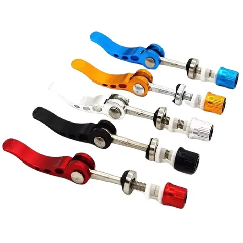 Mountain Bike Seatpost Quick Release Skewer Aluminum Alloy Bicycle Seat Clamp Bolt Cycling Accessory