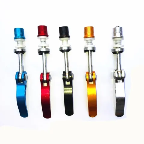 Aluminum Alloy Mountain Bike Quick Release Skewer Seatpost Clamp Bolt Cycling Bicycle Parts