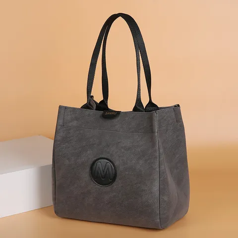 Women Fashion Oxford Cloth Bucket Bag Casual Daily Commuting Handbag Shoulder Messenger Bag