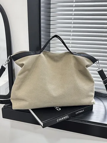 Japanse Koreaanse Stijl Canvas Tote Tas Grote Capaciteit Vrouwen Casual Schouder Crossbody Tas Minimalistische Mode Student Pendelaar Handtas
