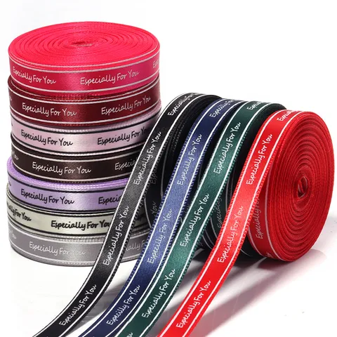 Especially For You Bedrucktes Band Polyester Satinband Für Geschenkverpackung Blumenstrauß Tortendekoration DIY Schleifen Webband