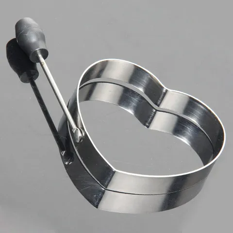 Stainless Steel Fried Egg Mold Heart Star Shape Kitchen Cooking Tool Pancake Ring
