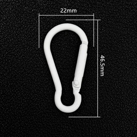 Buntes Legierung Kürbisform Karabiner Schlüsselanhänger DIY Schmuck Anhänger Tasche Hängende Dekoration Metall Karabinerhaken Mehrfarbig