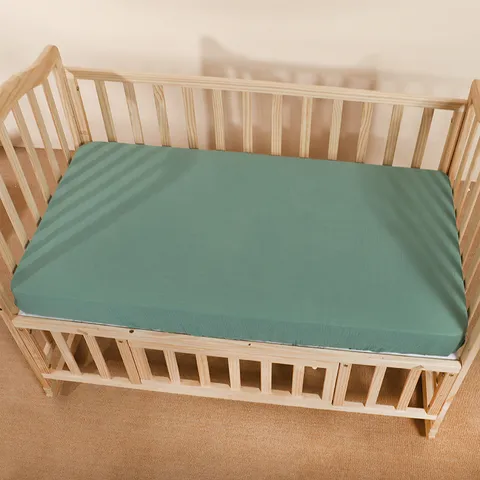 Baby Crib Sheet Pure Cotton Gauze Mattress Protector Soft Breathable Infant Bed Sheet Toddler Mattress Cover Crib Bedding