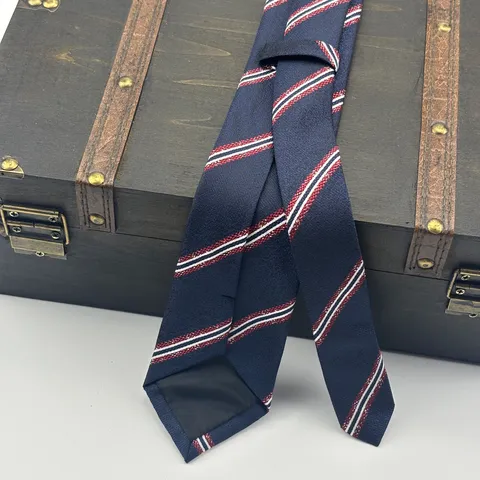 Men Business Formal Striped Necktie And Pocket Square Set Polyester Silk Handmade Neck Tie Wedding Party Suit Accessories