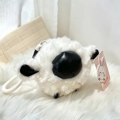 Llavero de Peluche de Criatura de Fantasía Lindo Animal de Peluche Oveja Conejo Unicornio Yak Colgante de Bolso Regalo