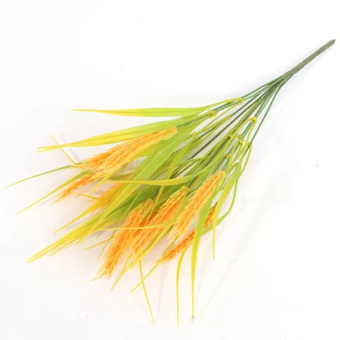 Artificial Wheat Ear Simulation Plant Plastic Flower Pastoral Style Home Decoration Photography Prop