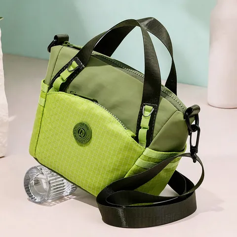 Mochila Compacta al Aire Libre a Cuadros Mujeres Moda Viaje Ligero Pequeña Mochila Casual Viaje Diario Bolsa Escolar