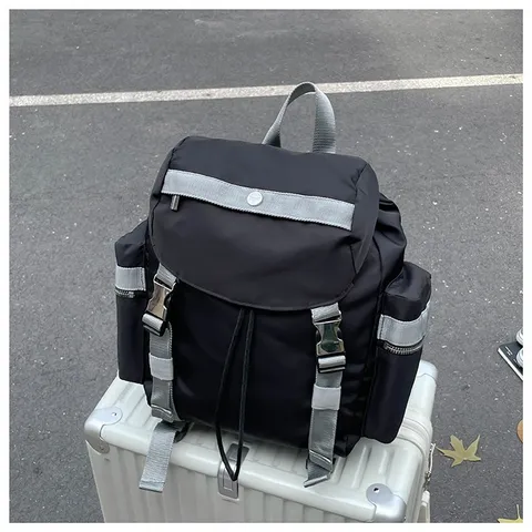 Mochila Casual de Nylon Impermeable Gran Capacidad Viaje Escuela Bolsa para Libros Deportes al Aire Libre Daypack para Mujeres y Hombres