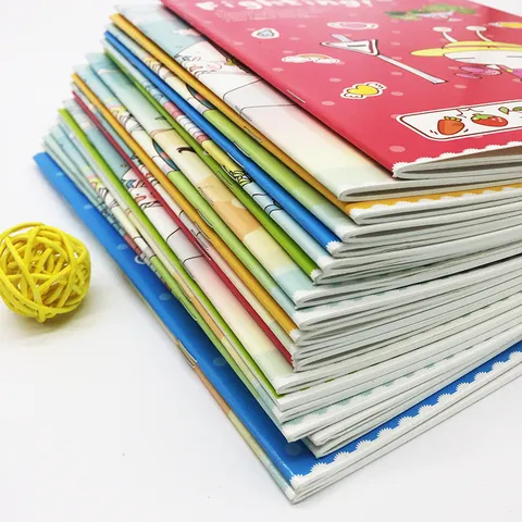 Süßes Cartoon Schüler Notizheft Notizbuch Papier Schreibjournal Büro Schule Schreibwaren Übungsheft