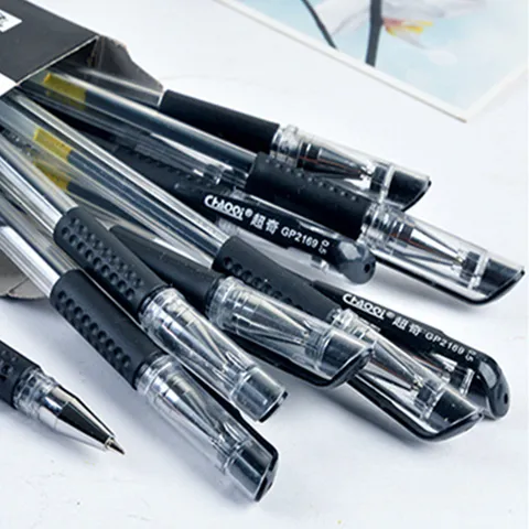 Kreatives Büro Gelstift Schwarz Blau Rot Tinte Signierstift Für Schüler Schreiben Schreibwaren Und Schulbedarf