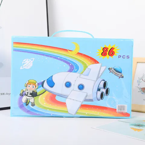 Childrens Drawing Art Set Watercolor Pens Crayons Painting Stationery Kit For Kids Student Gift Drawing Supplies