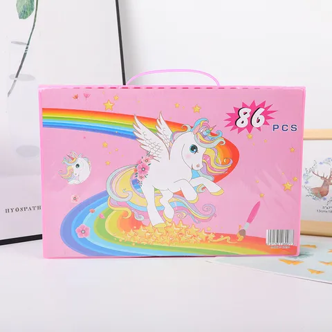 Childrens Drawing Art Set Watercolor Pens Crayons Painting Stationery Kit For Kids Student Gift Drawing Supplies