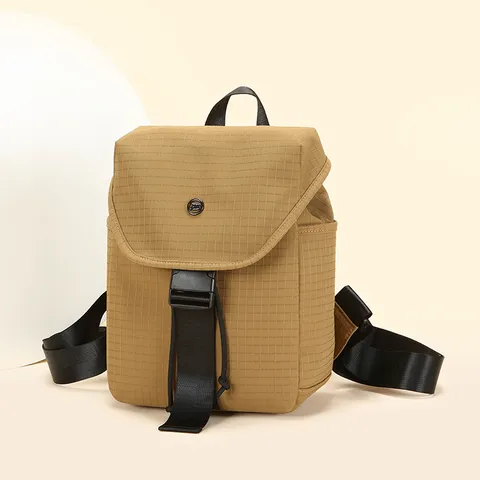 Mochila de Nylon con Cuadros Casual para Mujeres y Hombres Mochila de Viaje Ligera Moda Diario Escuela Bolsa