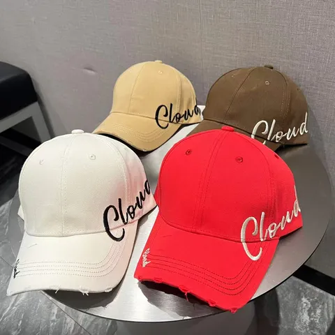 Unisex Katoen Honkbalkpet Geborduurde Letter Verstelbaar Casual Zonbescherming Dad Hat Voor Mannen Vrouwen