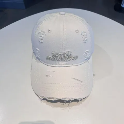 Distressed Vintage Honkbalpet Letters Geborduurd Katoenmix Verstelbare Dad Hat Vrouwen Casual Zonnehoed