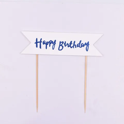 Gold Und Rosarot Alles Gute Zum Geburtstag Kuchentopper Banner Papier Kuchen Dekoration Für Geburtstag Party Feier Dessert Dekor