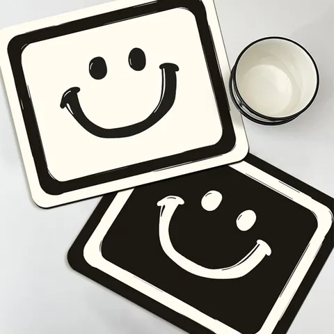 Minimalist Diatomaceous Earth Kitchen Draining Mat Heat Insulation Absorbent Non-Slip Tableware Placemat Cup Coaster Home Dining Decor