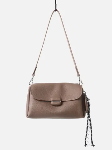 Women Genuine Leather Retro Shoulder Bag Cowhide Underarm Crossbody Bag Versatile Soft Leather Handbag Elegant Purse Fashion