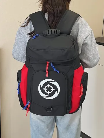 Sac à Dos de Sport de Grande Capacité Multi-fonctionnel pour Basketball Football Fitness Rangement Résistant à l'Usure Sac d'École