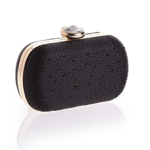 Dames Strass Avondtas Luxe Acryl Clutch Portemonnee Metalen Ketting Schoudertas Banket Bruiloft Feest Handtas