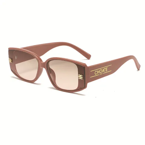 Mode Quadratische Sonnenbrille Für Damen Dicker Rahmen Gradient UV400 Schutz Trendige Street Style Brille