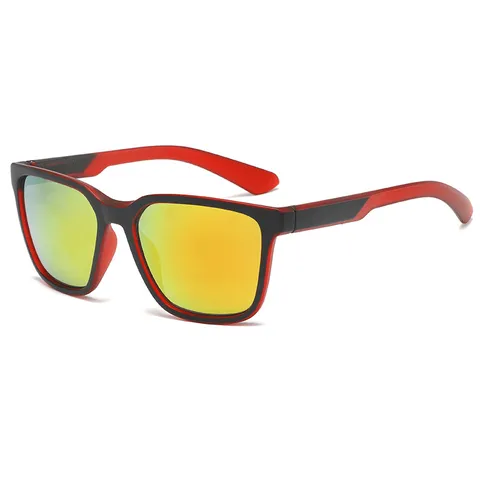 Modische Sport-Fahrradsonnenbrille UV400 Schutz Outdoor Reiten Sonnenbrille Für Herren Damen Trendige Brille