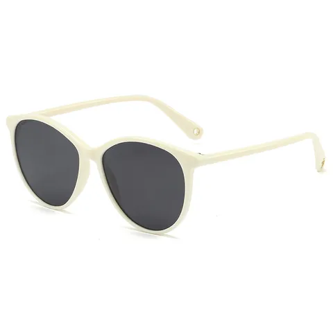 Damen Mode Ovale Sonnenbrille Vintage UV400 Sonnenschutz Brille Retro Schick Schattierungen Für Outdoor Fahren Reisen