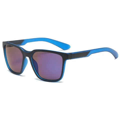 Modische Sport-Fahrradsonnenbrille UV400 Schutz Outdoor Reiten Sonnenbrille Für Herren Damen Trendige Brille