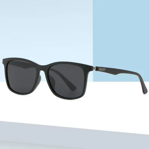 Unisex Polarisierte Sonnenbrille Quadratischer Rahmen TR90 TAC UV400 Outdoor Fahren Sport Sonnenbrille Mode Brille