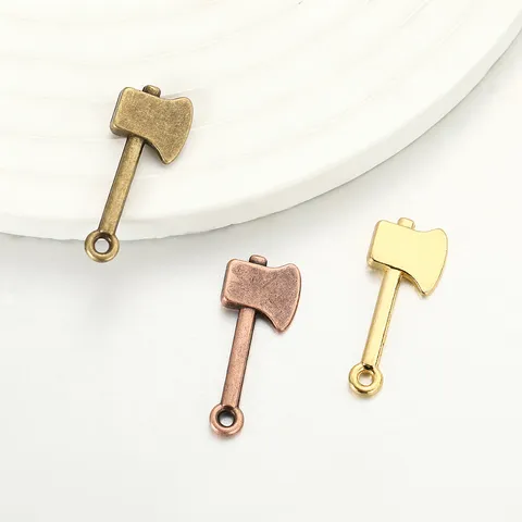 Retro Axt Legierung Anhänger Kreative DIY Handgemachte Schmuck Zubehör Für Armband Kette Personalisiert Charms Geschenk