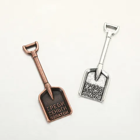 Kreativer Mini Schaufel Legierung Anhänger DIY Schmuckzubehör Industrieller Stil Antik Metall Charms Für Armband Halskette Handwerk