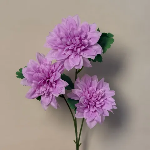 Purple Artificial Flowers Monet Style Silk Cloth PU Floral Stems For Wedding Hall Decor Faux Rose Lily Calla Lily Home Party Flower Arrangement