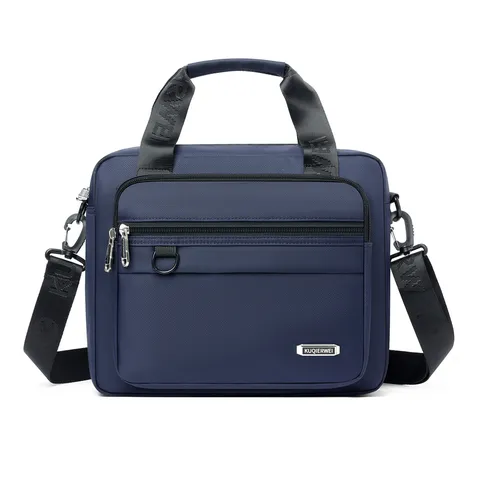 Herren Oxford Gewebe Umhängetasche Große Kapazität Wasserdicht Business Schulter Messenger Bag Multi Tasche Casual Reisetag