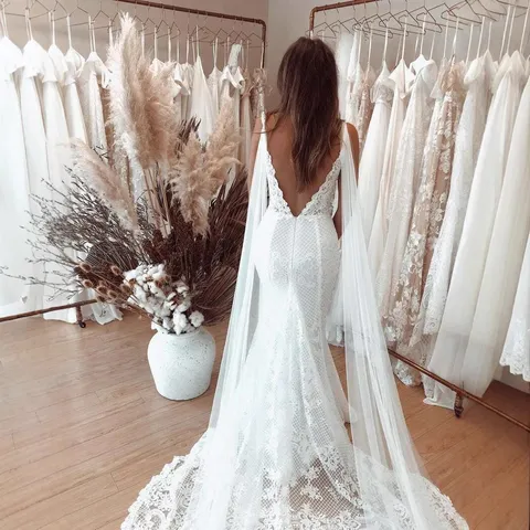 Bridal Wedding Long Mesh Cloak Shawl For Photo Shoot Elegant Tulle Cape For Brides Wedding Gown Accessory Photography Prop Wrap