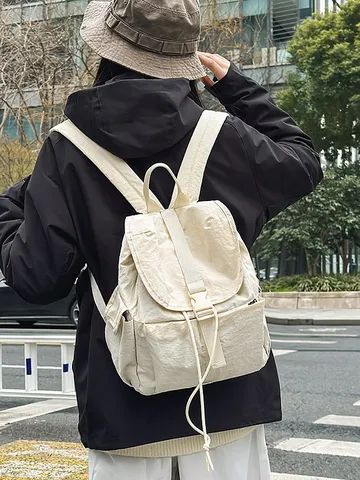 Sac à Dos de Voyage en Nylon Extérieur Léger de Grande Capacité Décontracté Mode École Alpinisme pour Hommes et Femmes