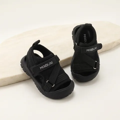 Summer Breathable Mesh Baby Pre-walker Shoes Anti-collision Soft Sole Toddler Sandals For Infants Boys Girls Sneakers