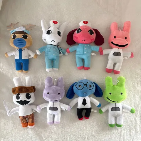 Peluche Ospedale degli Animali Gioco dell'Orrore Periferico Carina Bambola Imbottita Morbida Figura Animale Regalo di Compleanno