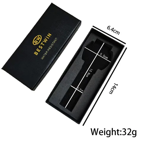 High End Rectangular Black Watch Box Storage Organizer For Men Women Portable Watch Gift Box With Protective Sponge Lining