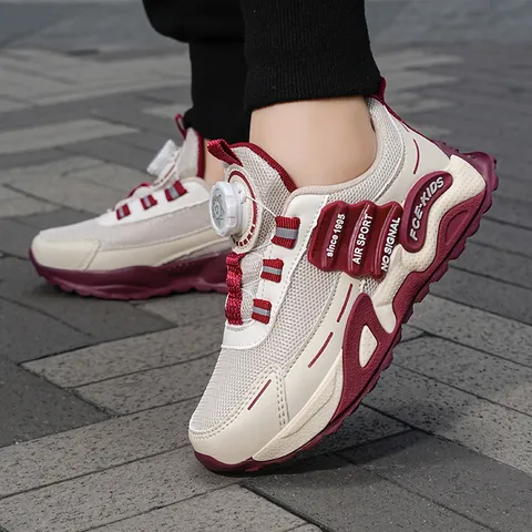 Men Mesh Breathable Dad Shoes Thick Sole Lightweight Retro Running Sneakers Casual Color Block Non-slip Walking Shoes Fashion Outdoor