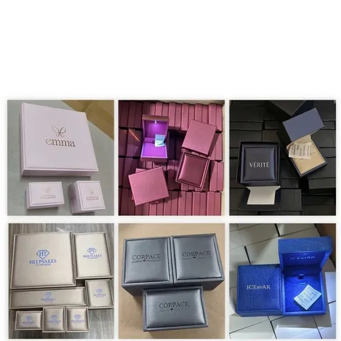 Scatola Regalo per Gioielli in Pelle PU Spazzolata di Lusso Scatole per Imballaggio Regalo con Fodera in Velluto di Alta Qualità per Organizer per Scatole di Orologi con Bracciale Pendente con Anello