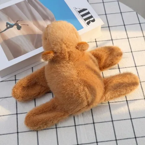 Cute Capybara Plush Toy Slap Bracelet Stuffed Animal Doll Soft Cartoon Toy Gift