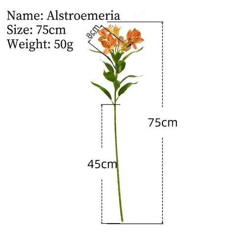 Technita Anthi Krinos Alstroemeria Psevda Anthi Mpouketa Gia Diakosmisi Spitiou Gamou Party Fotografia Exoteriki Anthokomiki Synthesi
