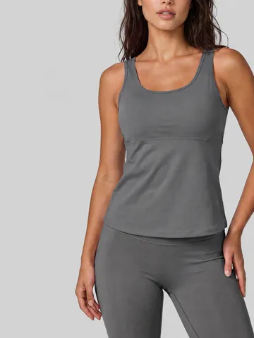 Damen Sommer Mesh Ausschnitt Sportweste Atmungsaktiv Naked Feeling Rücken Yoga Tank Top Schnelltrocknend Eng Anliegend Gym Top