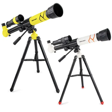 Astronomische Telescoop Speelgoed Hoge Definitie Optisch Plastic Met Opvouwbaar Statief En Zoeker Voor Kinderen Wetenschappelijke Verkenning