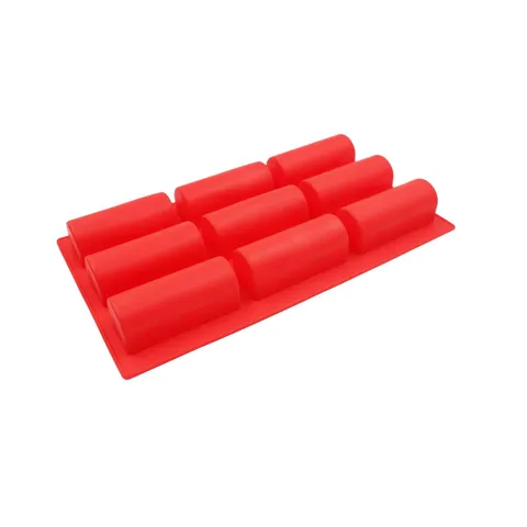 Molde de Silicone para Pastelería Tira Larga Rectangular Tiramisú Chocolate Mousse Postre Sartén Resistente al Calor Menaje de Cocina