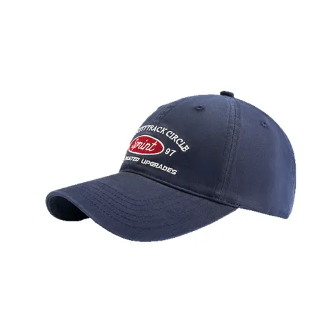 Casquette de Baseball Style Américain Vintage Preppy Brodée de Lettres pour Hommes Femmes Coton Lavé Ajustable Protection Solaire