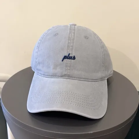 Casquette de Baseball en Coton Lavé Avec Lettres Brodées pour Hommes Femmes Décontracté Simple Réglable Protection Solaire Large Bord Chapeau de Sport de Plein Air