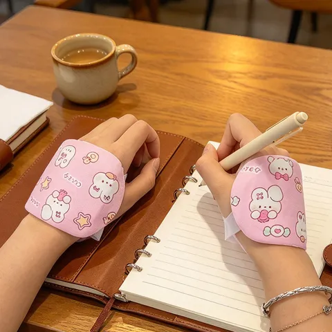 Wearable Hand Warmer Self Heating Patch For Students Handwriting Cartoon Rabbit Printed Disposable Winter Body Warm Stickers