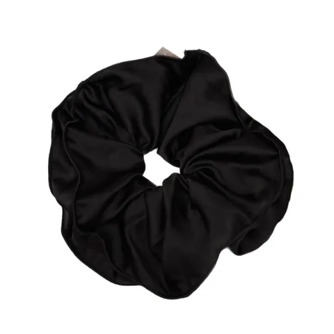 Koreaans Minimalistisch Satijn Oversized Scrunchie Elegant Herfst Winter Effen Kleur Elastisch Haarwokkels Dames Paardenstaart Houder Mode Haaraccessoires